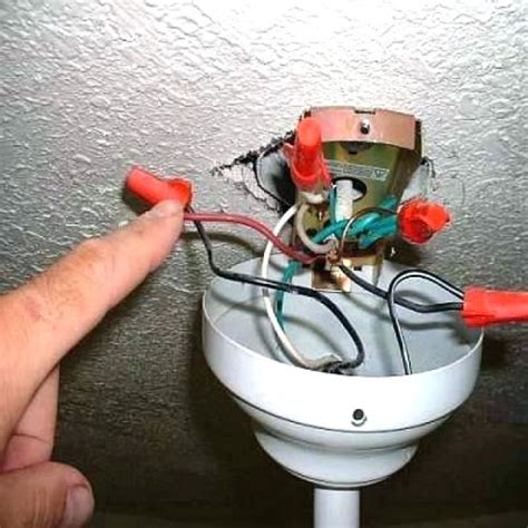 red wire in electrical box|red wire from ceiling outlet.